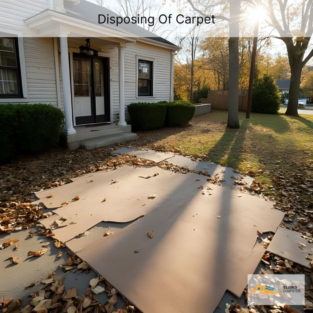 How to Dispose of and Recycle Old Carpet in Jacksonville